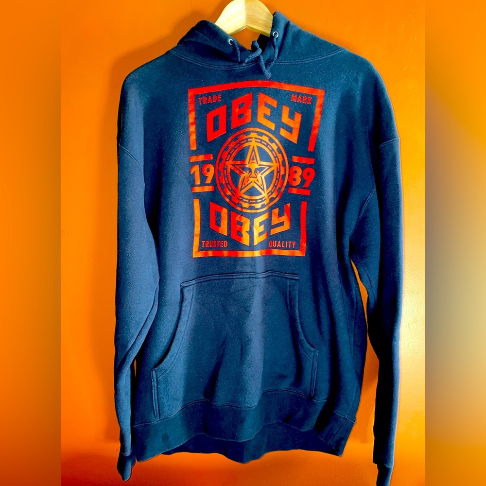 Obey hooded sweatshirt